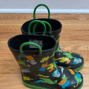 Lily & Dan Rubber Kids Rain Boots SZ. 9/10